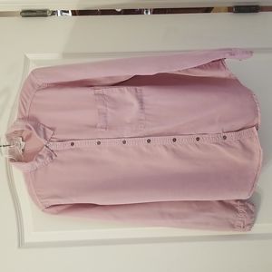 🔥Forever 21 Pink Long Sleeve Button Down Shirt